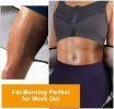 3 in 1 Waist Trimmers for Women Workout Sweat Waist Trainer Body Shaper - Silver - XXL/3XL